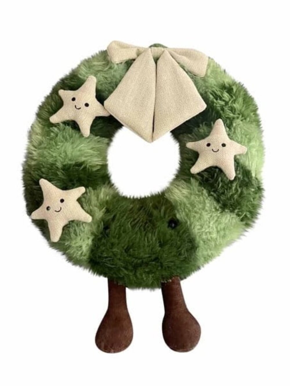 Jellycat Christmas Tree Plush Toy with Star Decoration Green Holiday Tree